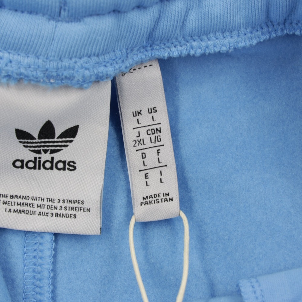 Adidas originals‎ Men's Zip Pocket Trefoil Essentials Fleece Shorts Blue Size L - Picture 10 of 10